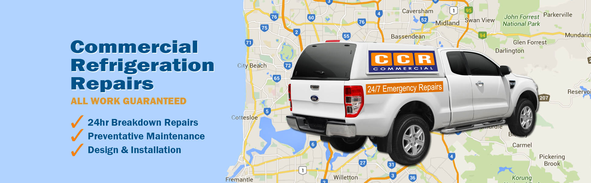 CCR Commercial Refrigeration Perth Repairs Sales Service